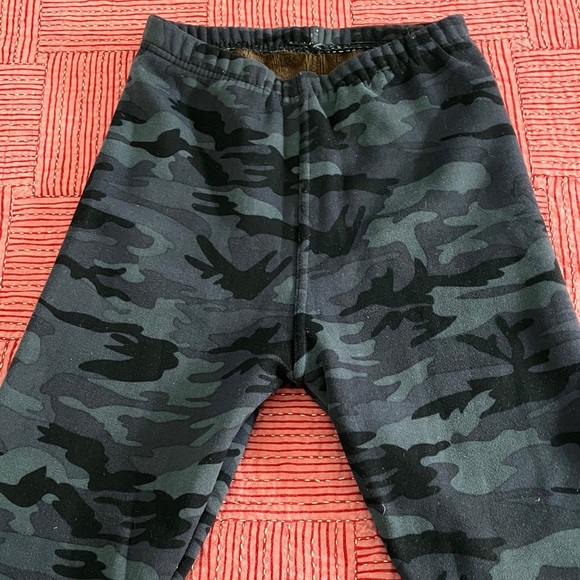 Just Cozy Womens size XS / Small thick fleece Camouflage Leggings - Picture 10 of 14